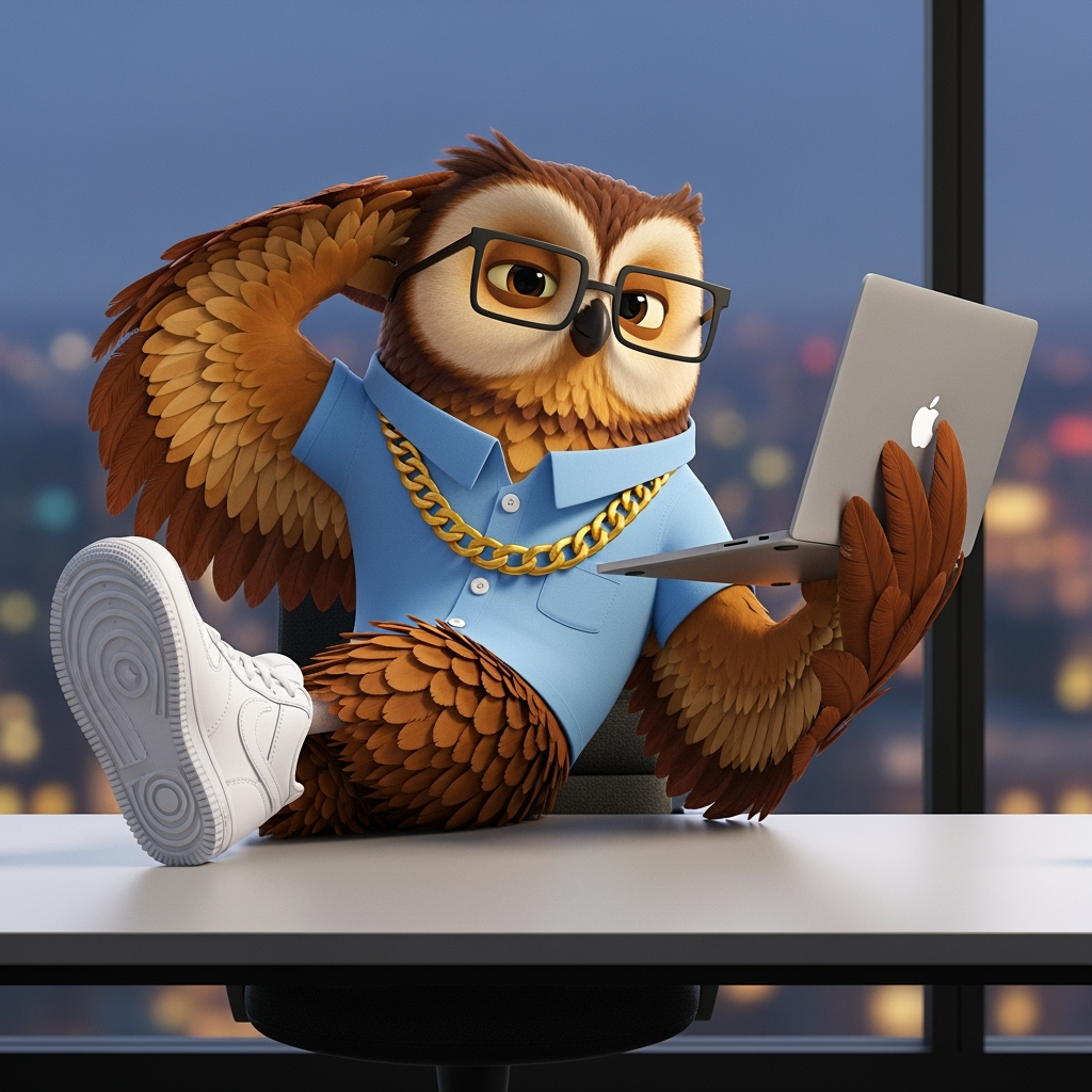 Tax Owl Mascot