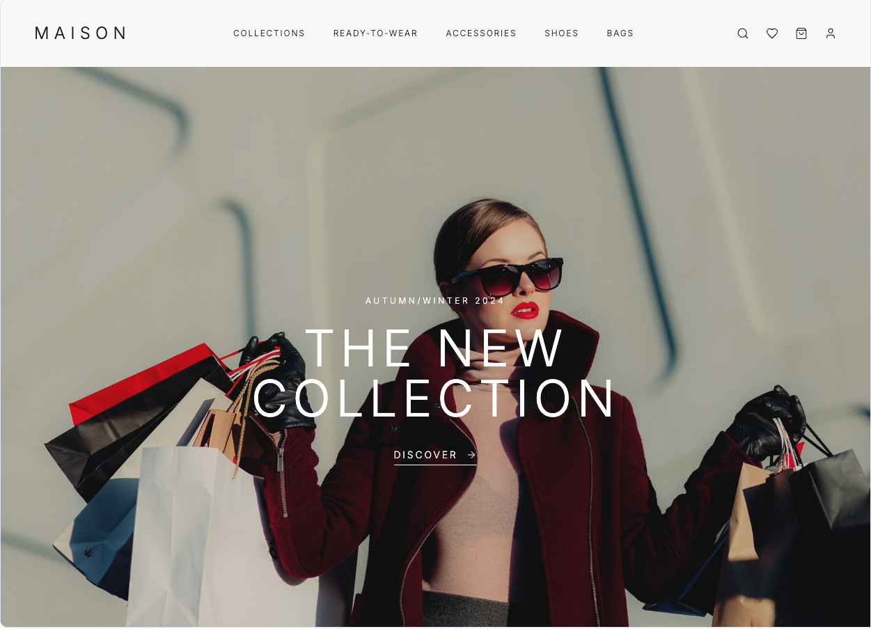 Maison template preview