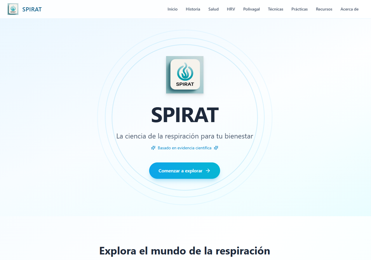 Spirat template preview
