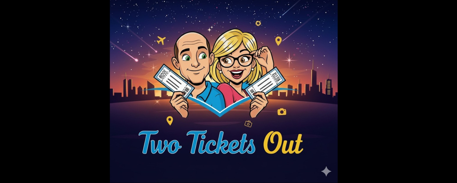 Two Tickets Out template preview