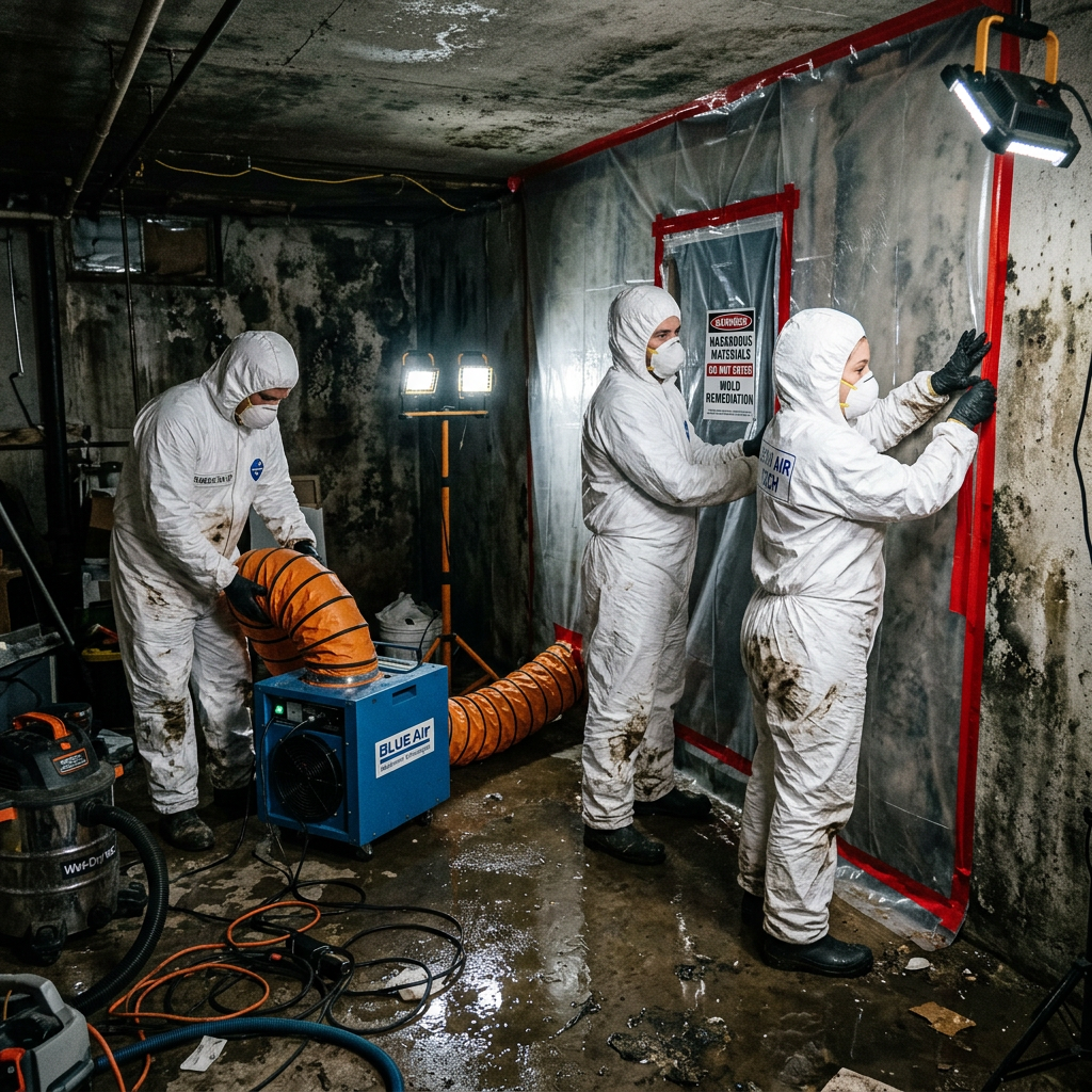 Negative Air Machine & HEPA Filtration