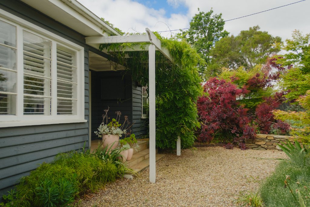 Garden entrance path