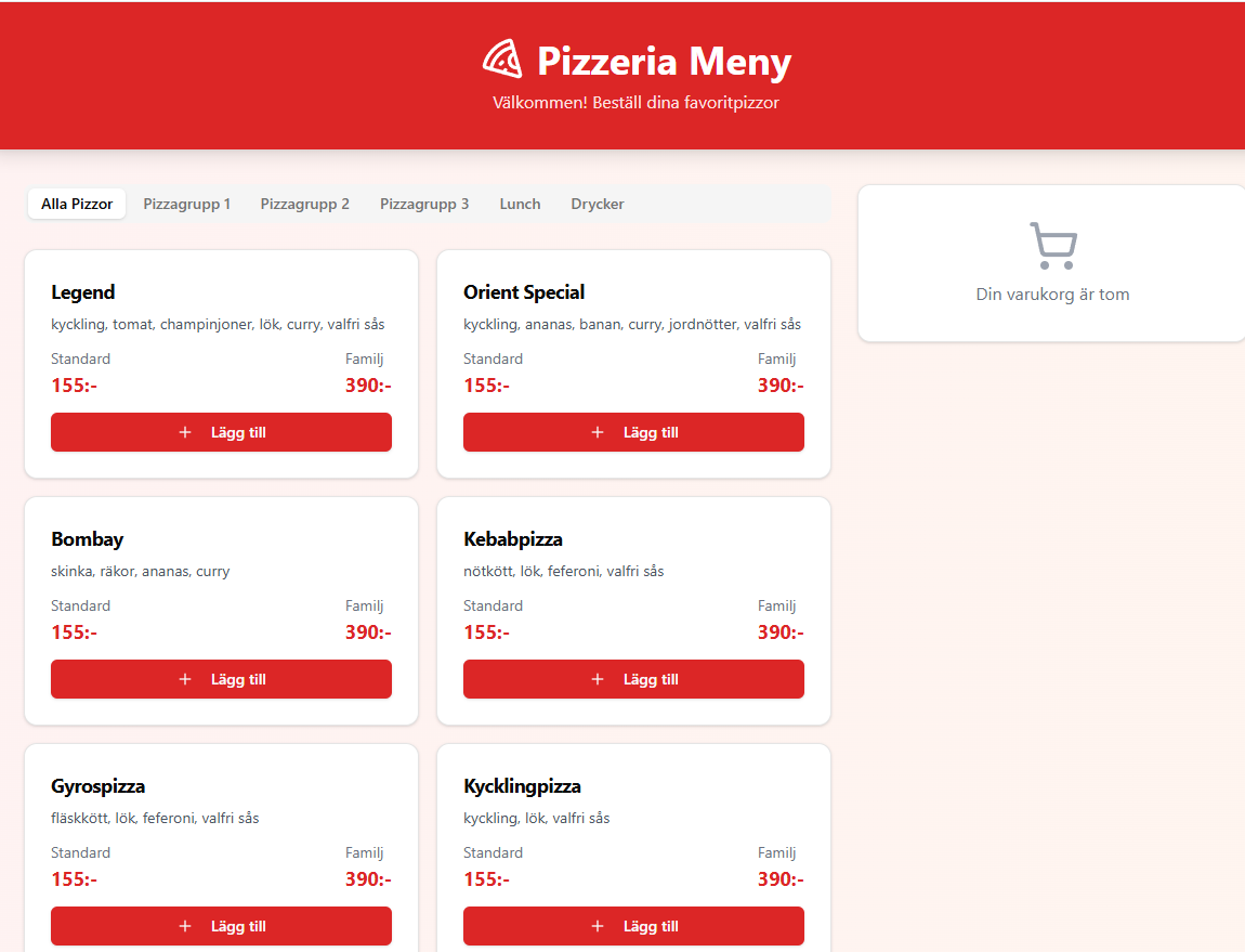 pizzeria template template preview