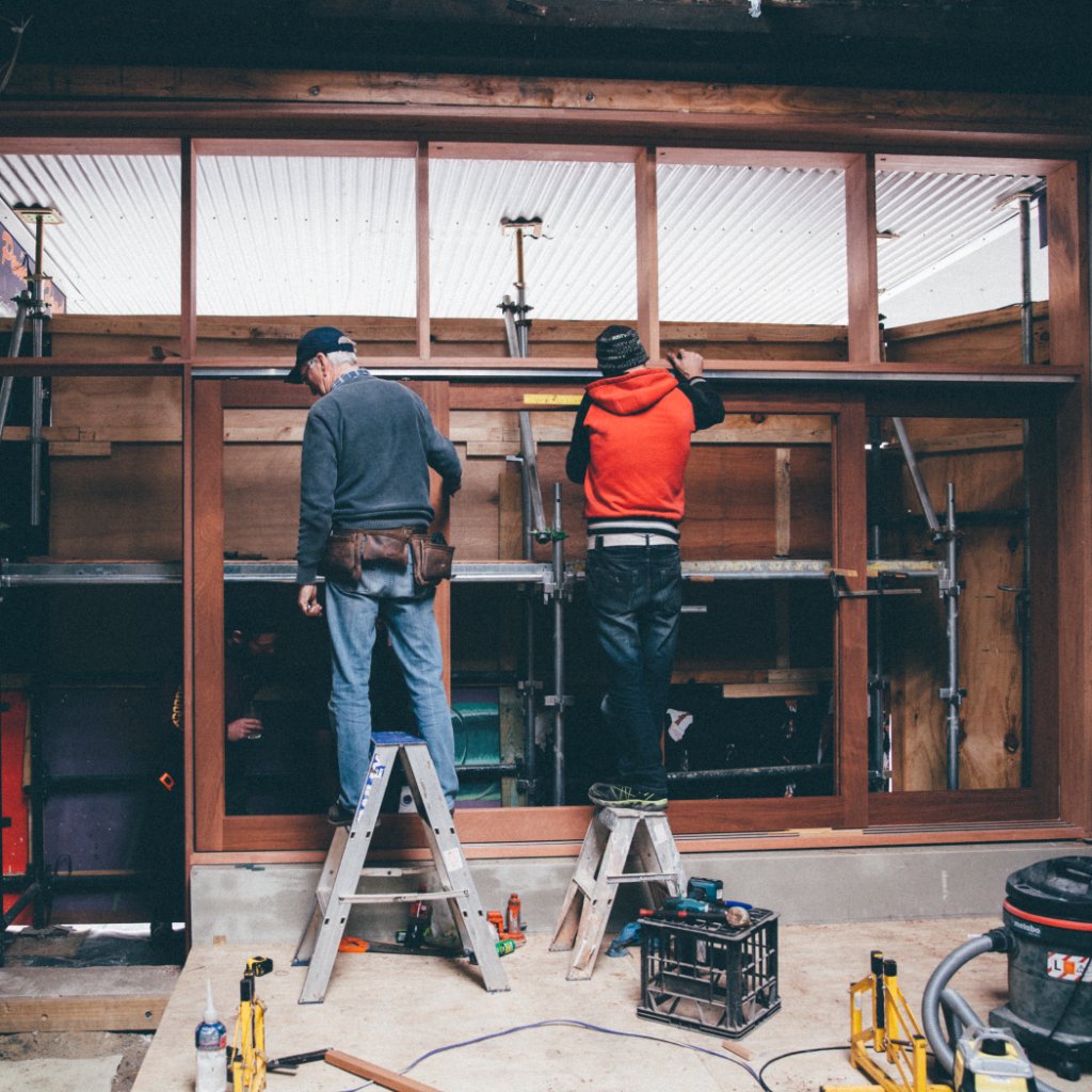 GMC Maintenance & Building team at work