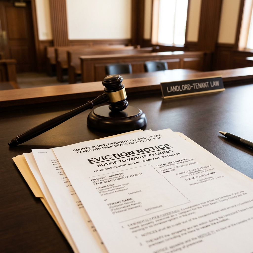 The Palm Beach County Eviction Process: A Step-by-Step Guide for Landlords