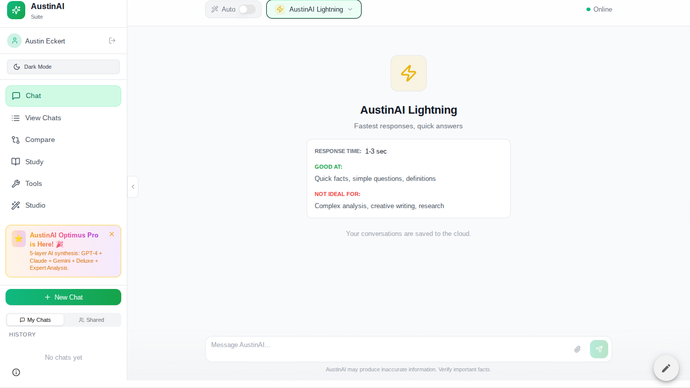 AustinAI Suite template preview