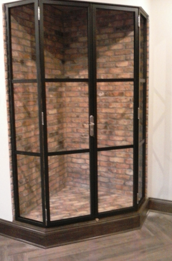 Custom Steel and Glass Enclosure