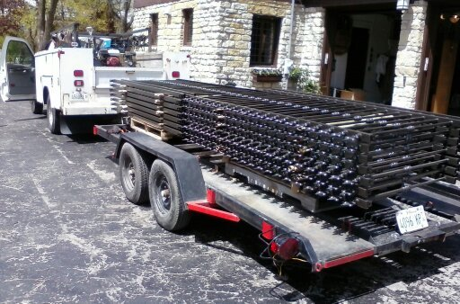 Railing Panels Ready for Installation
