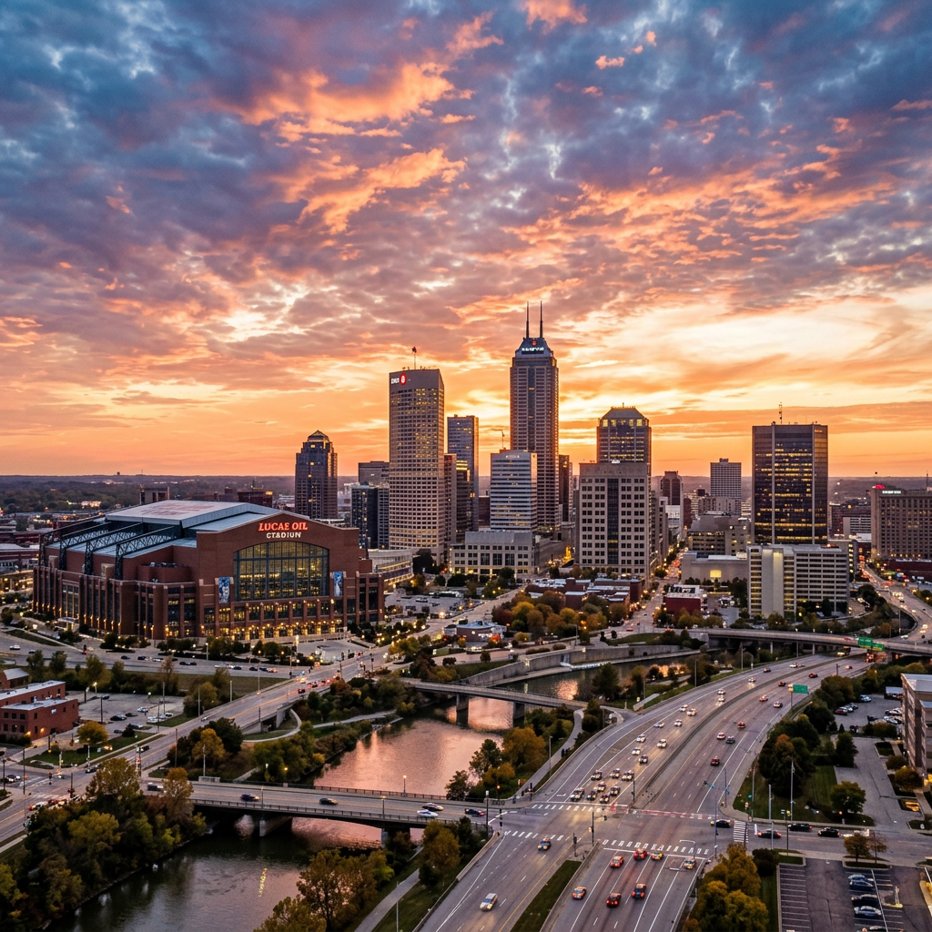 Indianapolis skyline