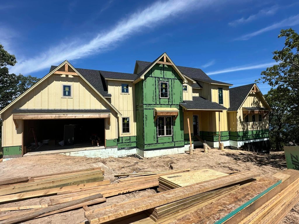 Multi-story custom home build