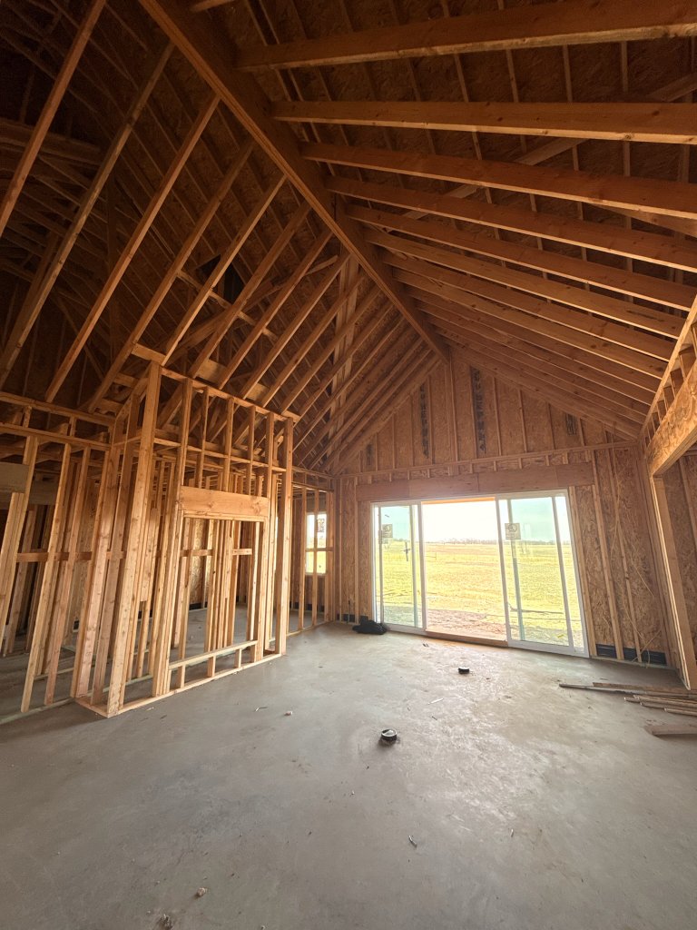 Framing interior room layout