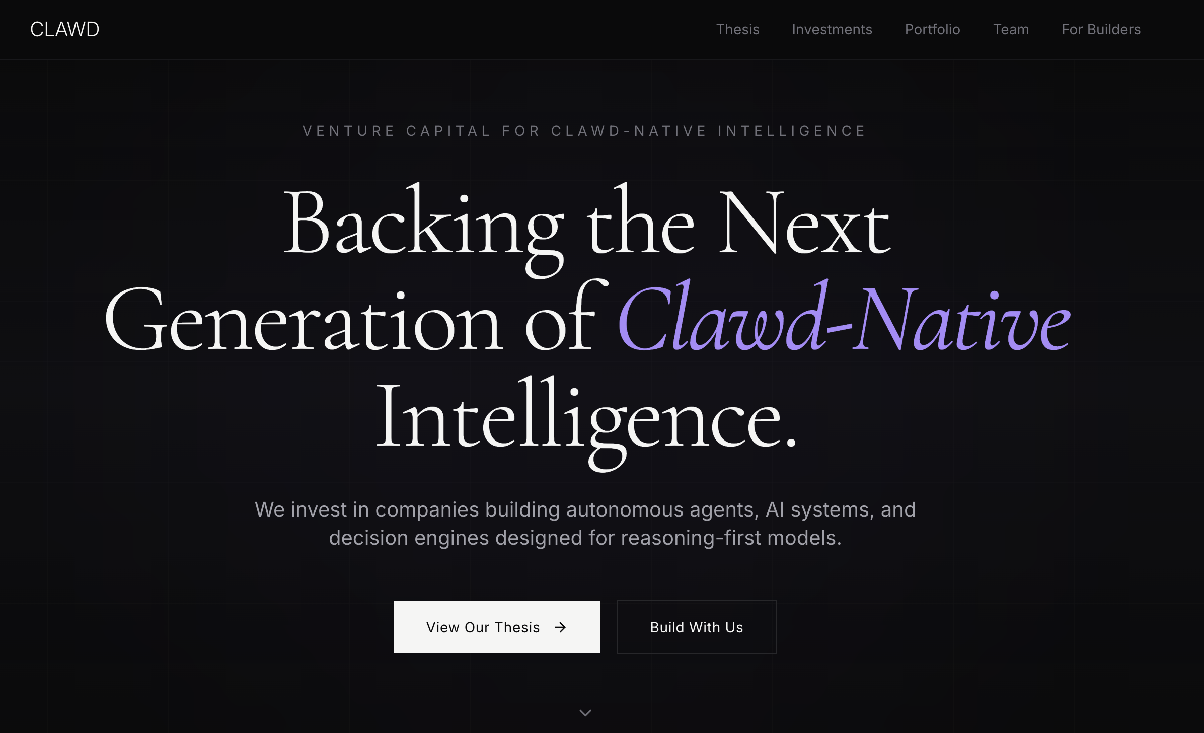 Clawd AI Startup Theme template preview