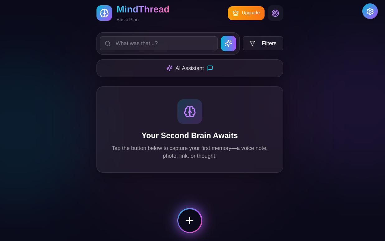MindThread template preview