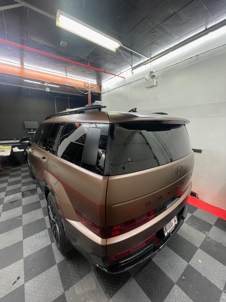 Window Tint - Brown Hyundai Santa Fe