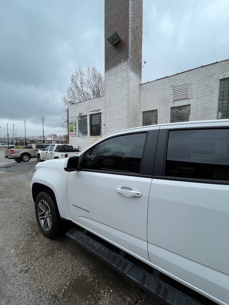 Window Tint - White GMC Colorado