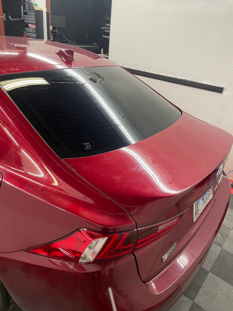 Window Tint - Black SUV Windshield