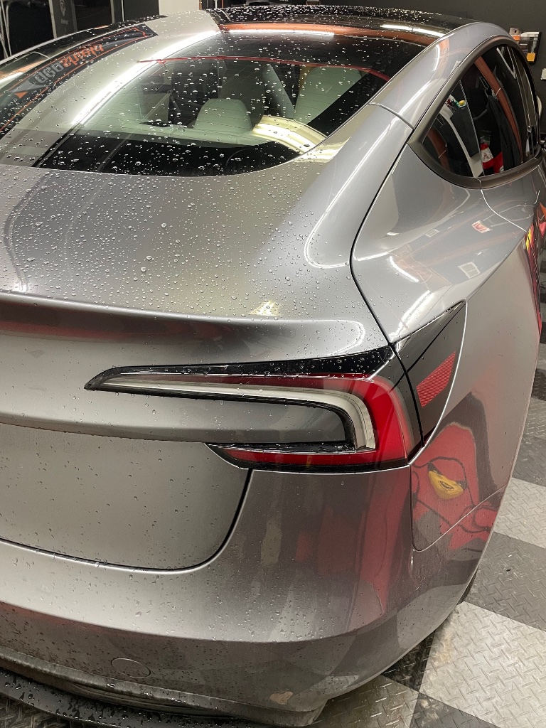 Window Tint - Gray Tesla Model 3 Tail Light