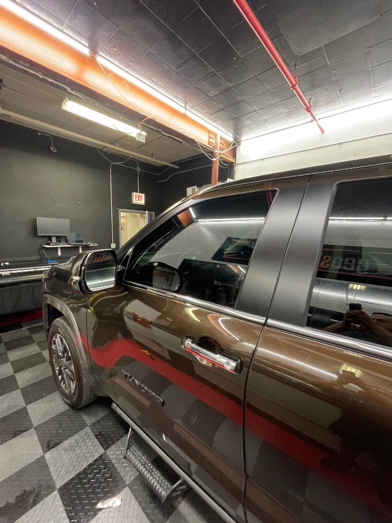 Window Tint - Brown Toyota Tundra