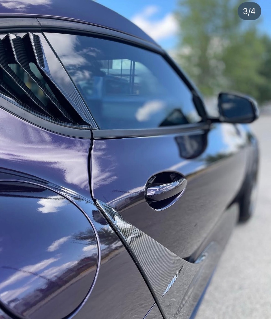 Matte Black Tesla Cybertruck Detail