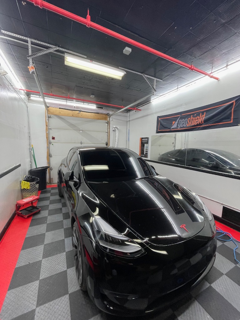 Window Tint - Black Tesla Model Y