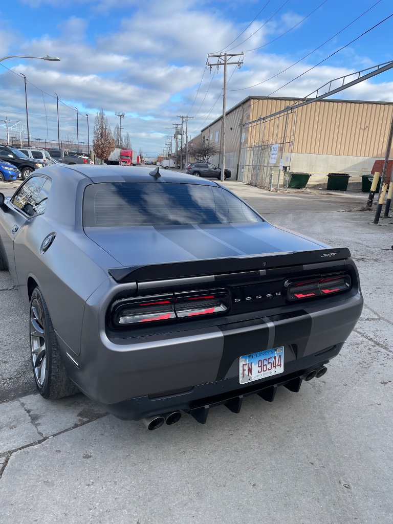Matte Gray Challenger Rear