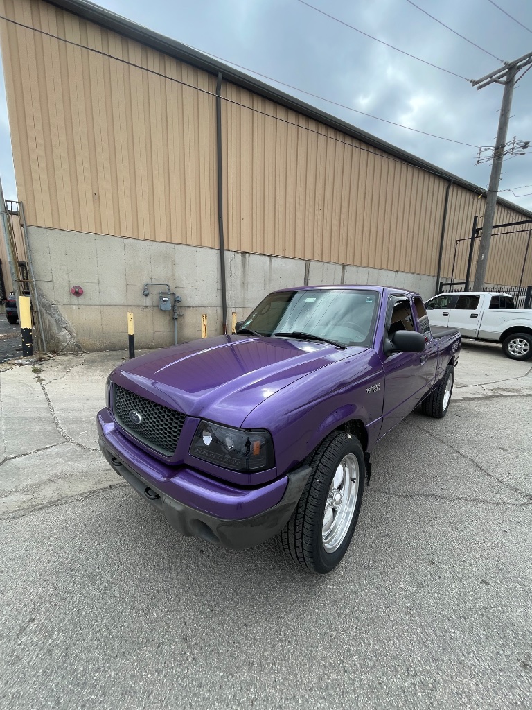 Metallic Purple Ford Ranger
