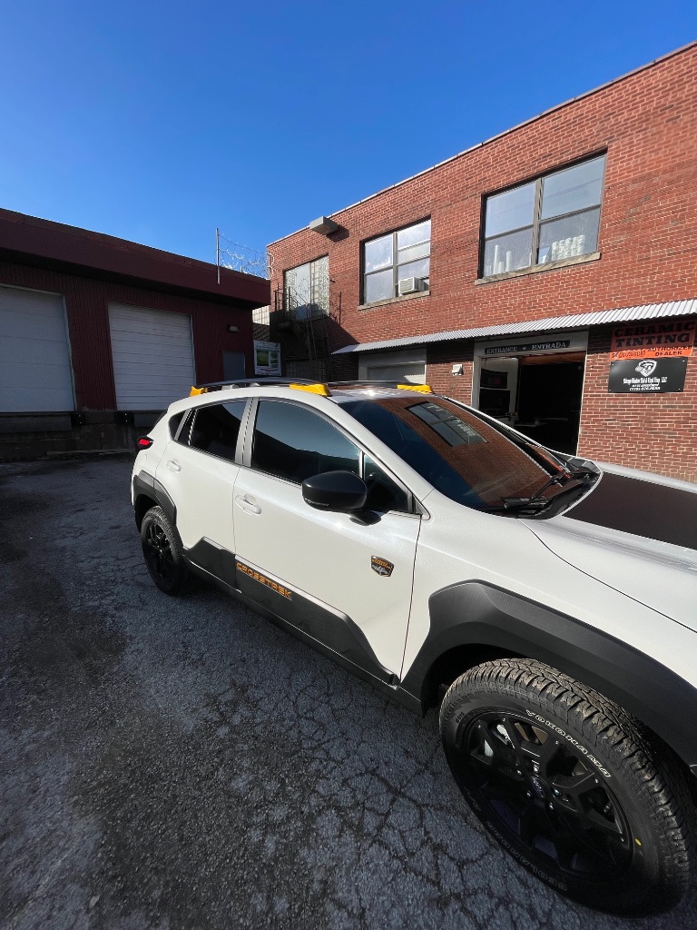 Window Tint - White Subaru Crosstrek