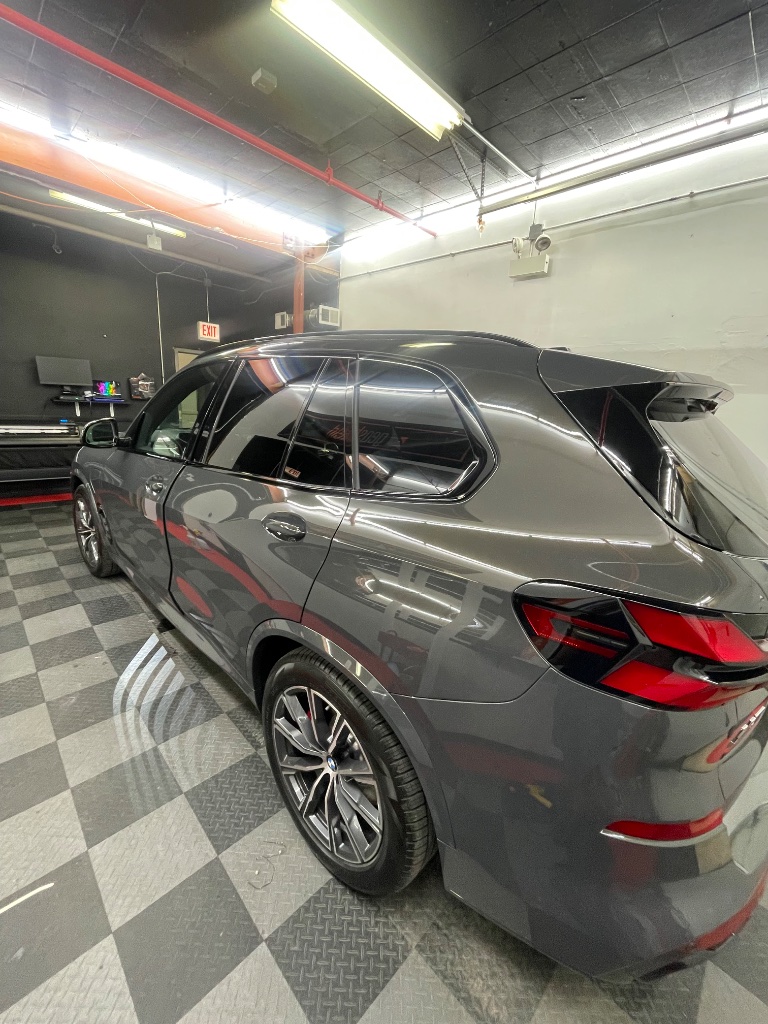 Window Tint - White Mercedes Side