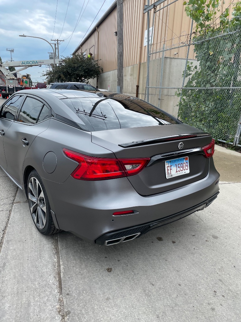 Satin Gray Nissan Maxima