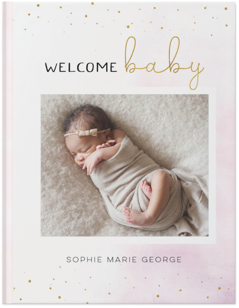Welcome Baby Photo Book