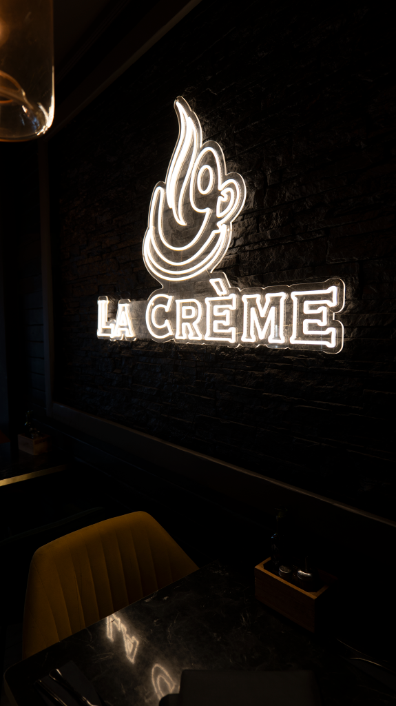 Enseigne La Crème