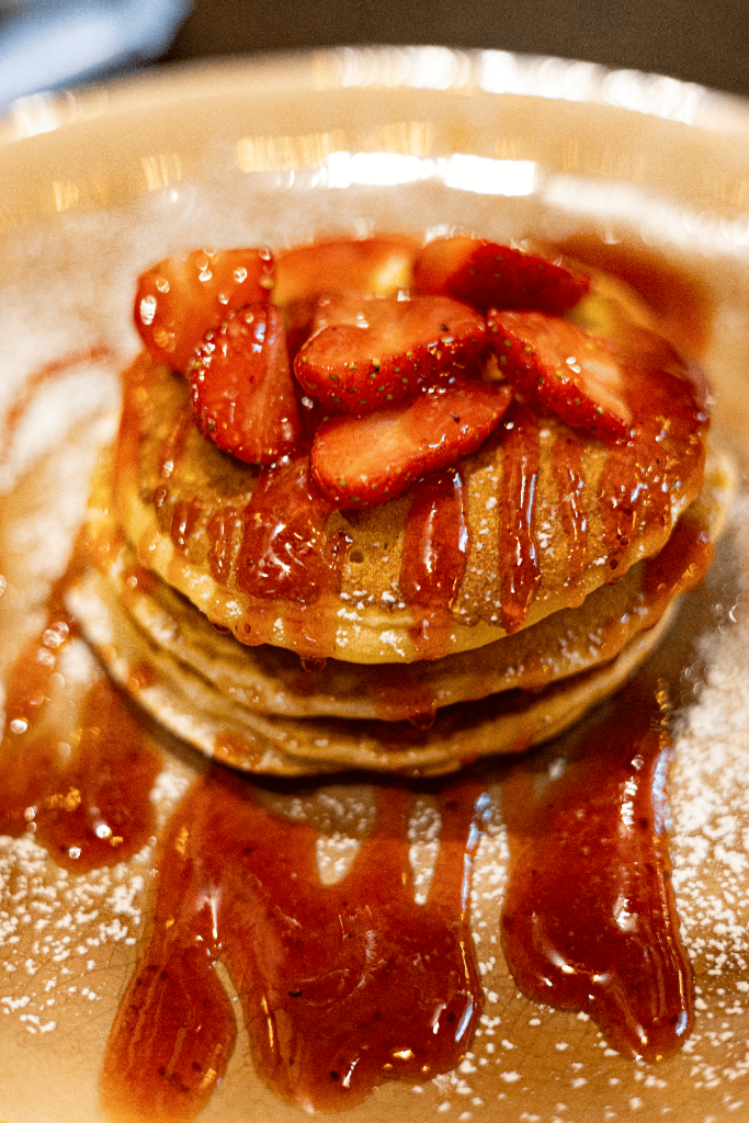 Pancakes aux fruits