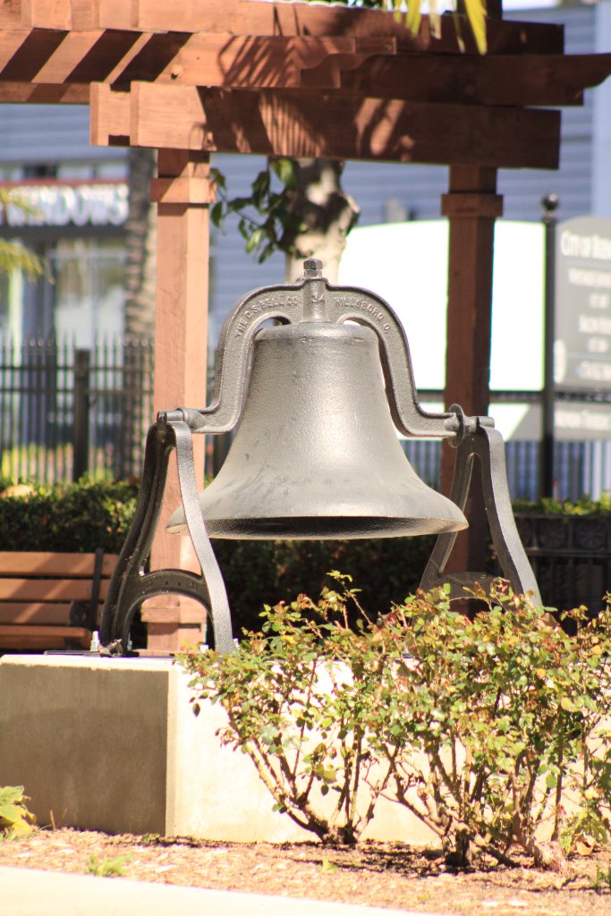 Historic bell and rose garden