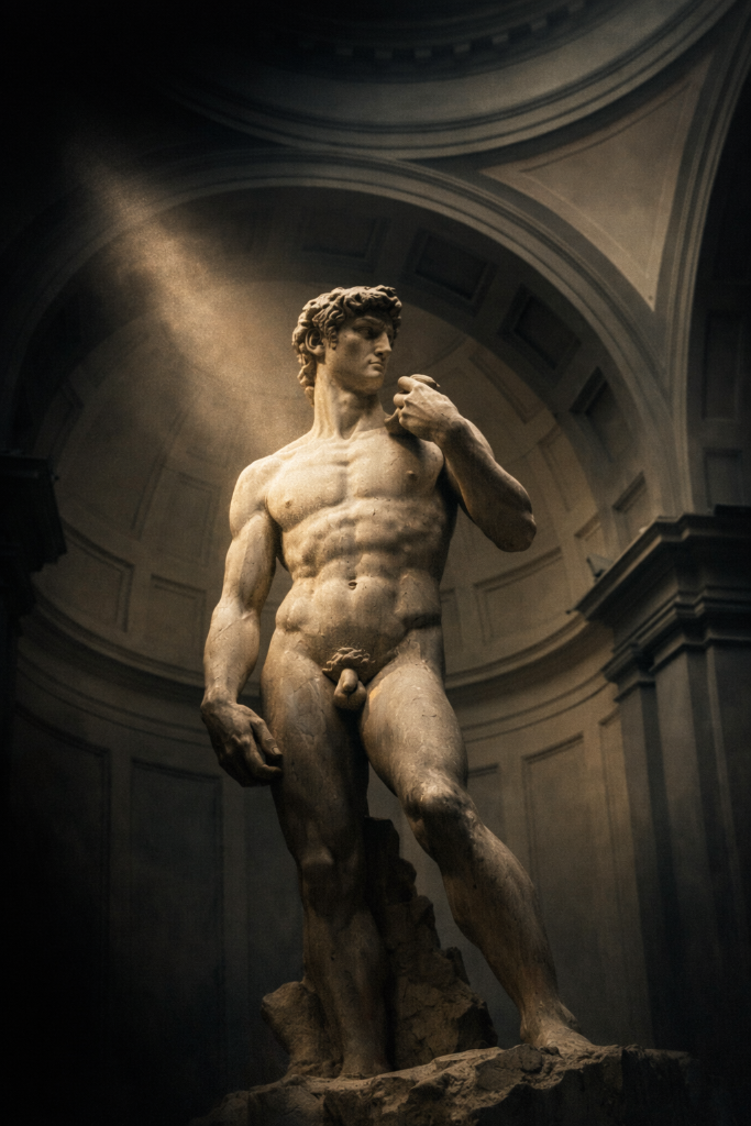 Florencia, el David y el arte de contar historias antes del clímax