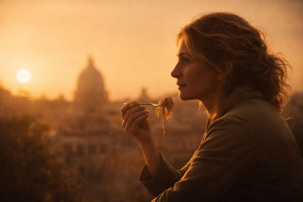 Comer, rezar, amar: del libro a la pantalla, del cine al viaje