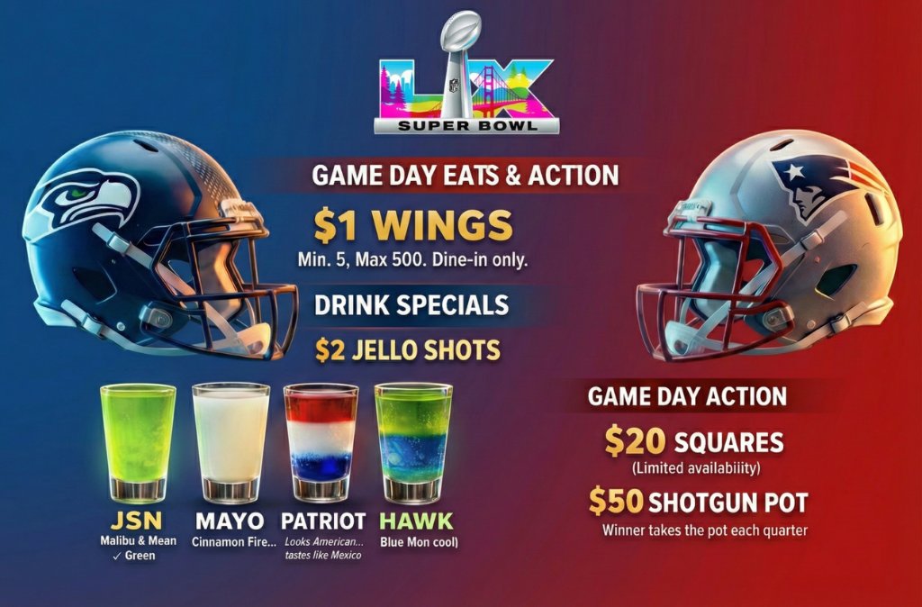 Game Day Eats & Action