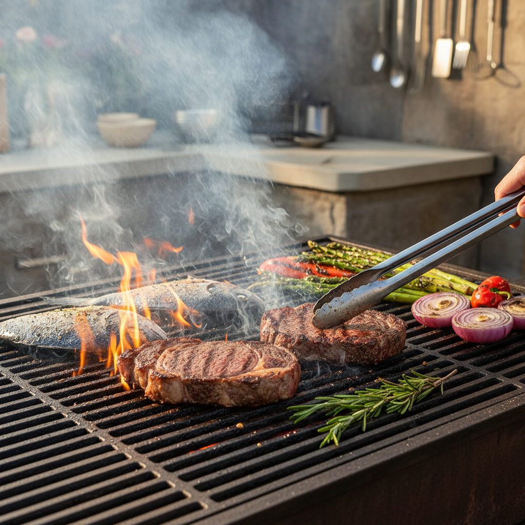 Grilling Mastery: Direct Heat and Smoke