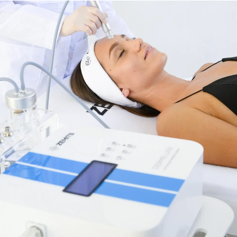 HydroDiamond treatment in progress
