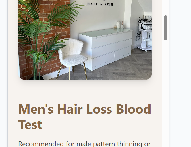 Male Hair Loss Testing
