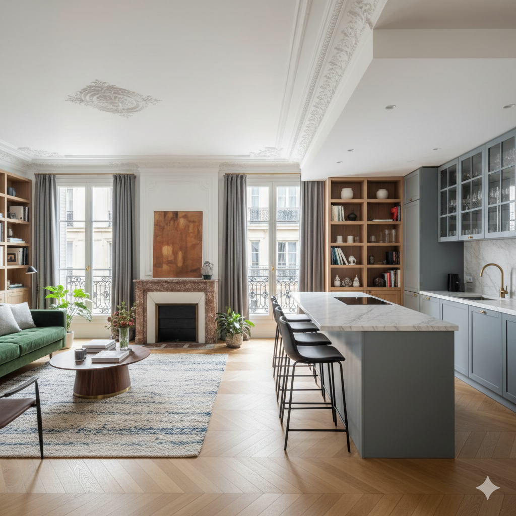 Rénovation Haussmannien