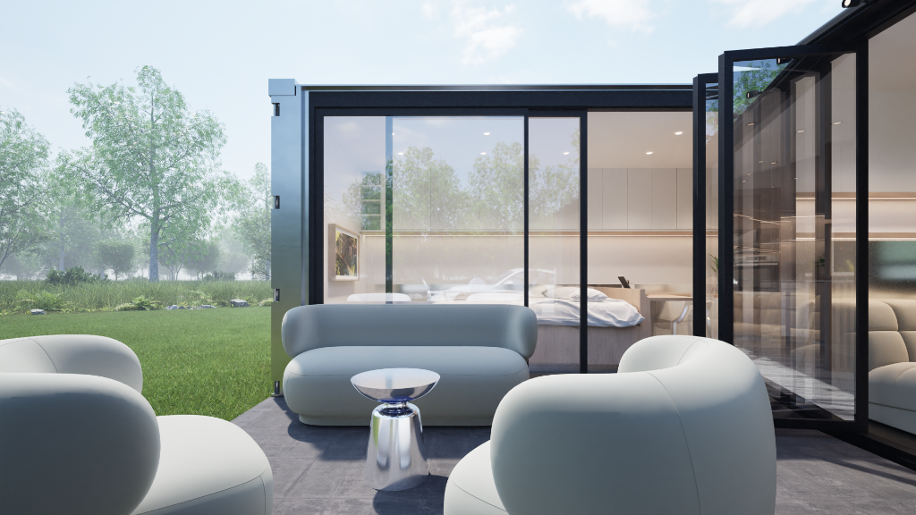 Containers AirBnB – Vars à Vars – vue 6