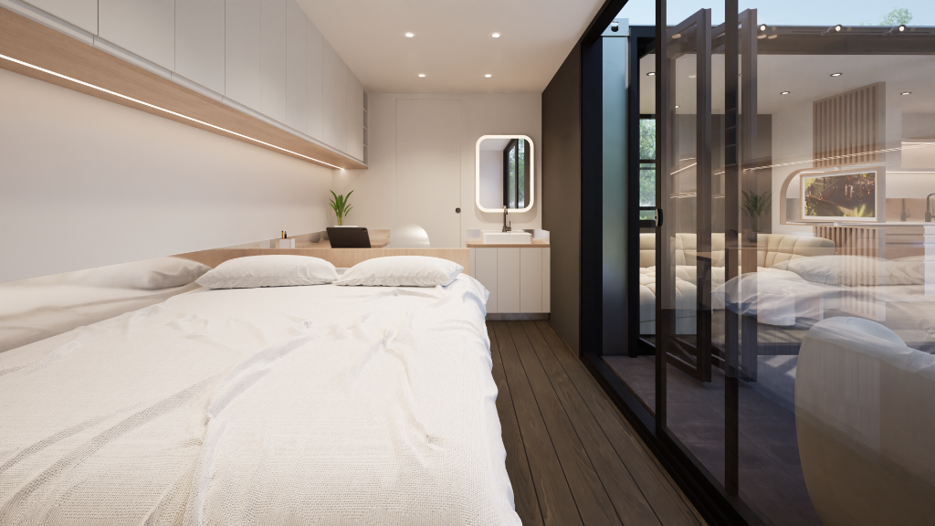 Containers AirBnB – Vars à Vars – vue 8