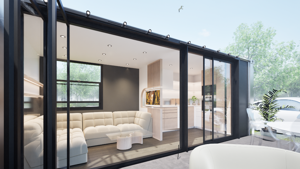 Containers AirBnB – Vars à Vars – vue 9