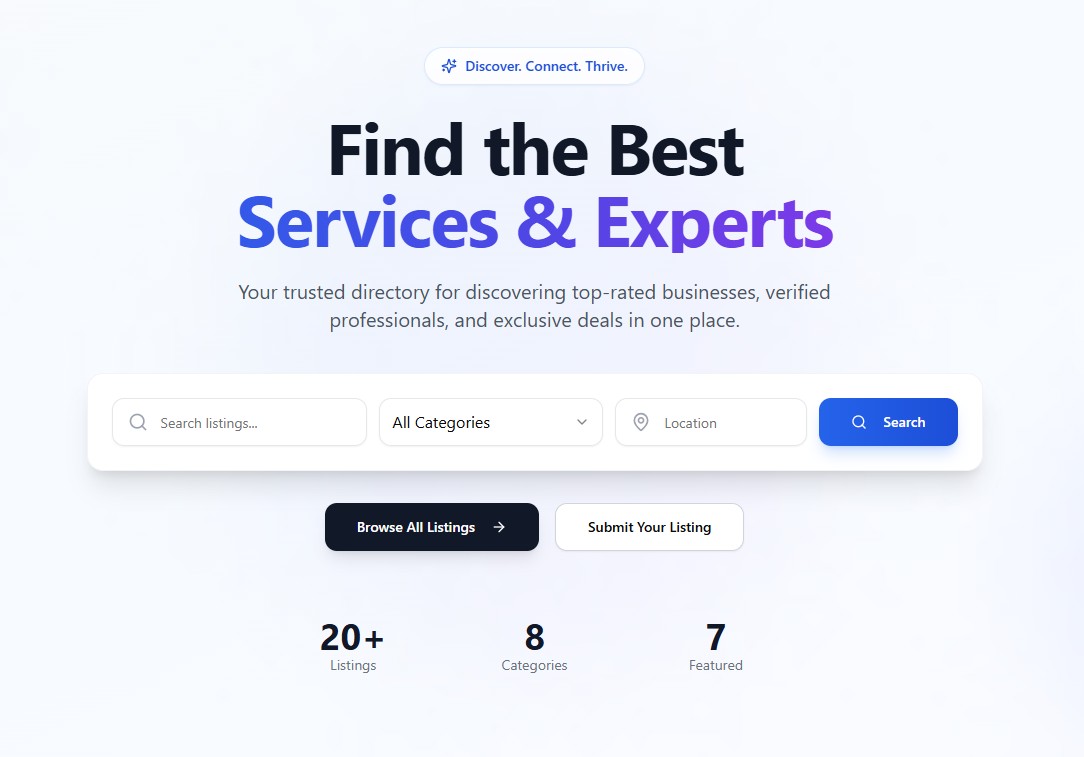 NicheConnect template preview