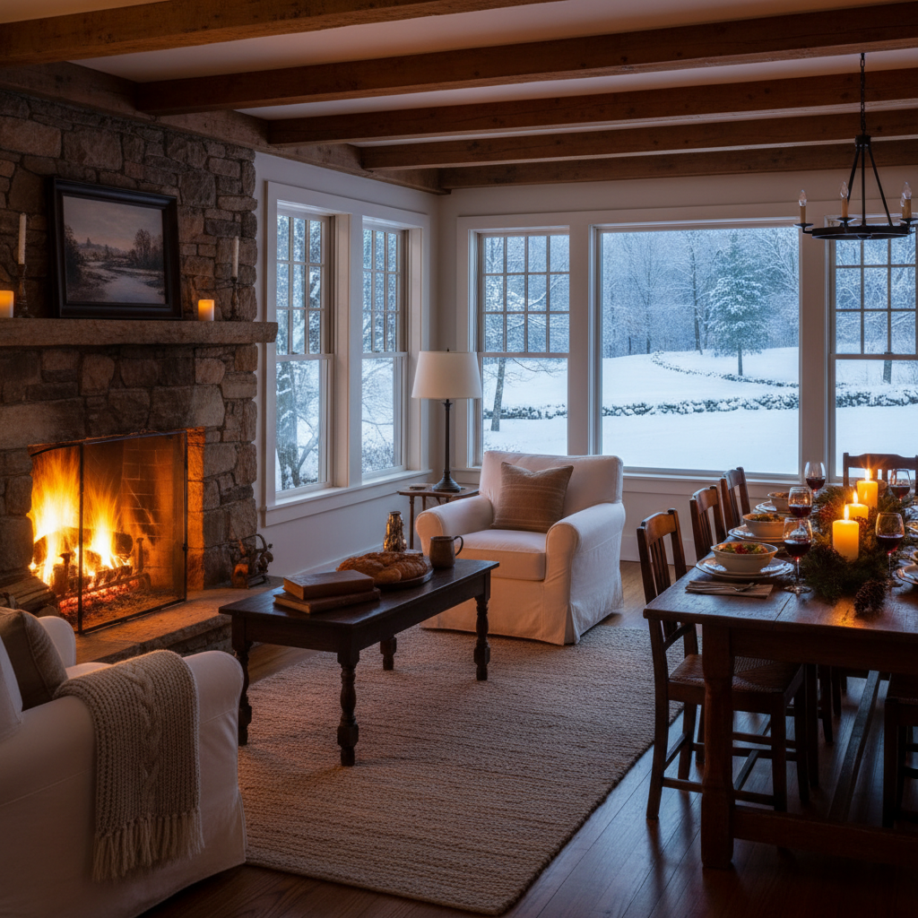 Winter 2026 Home Entertaining, Decor, and Maintenance Tips for Massachusetts Homeowners
