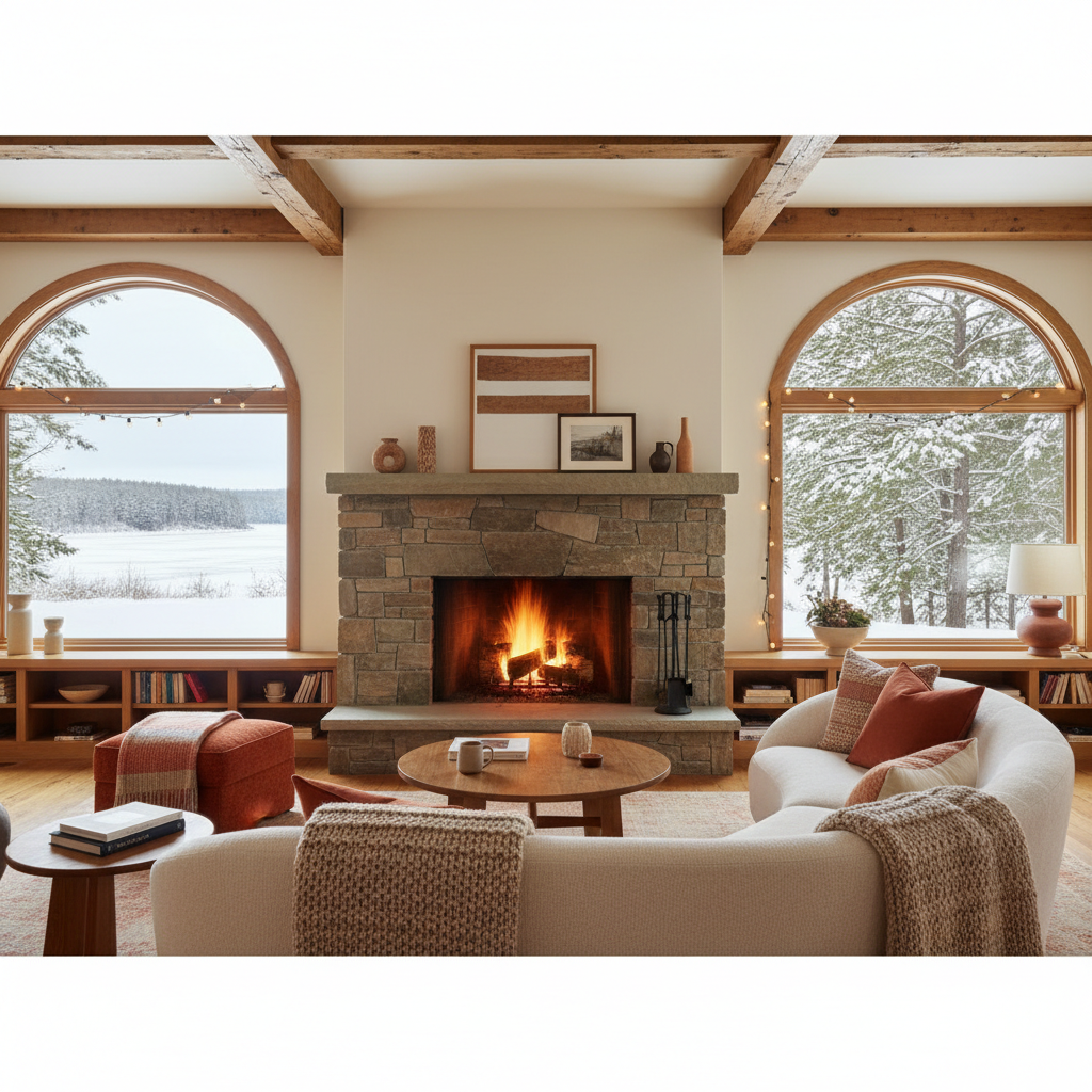 Winter Home Design Trends and Tips for Massachusetts Homeowners