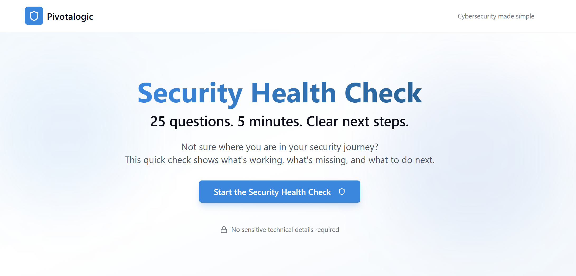 Health Check App template preview