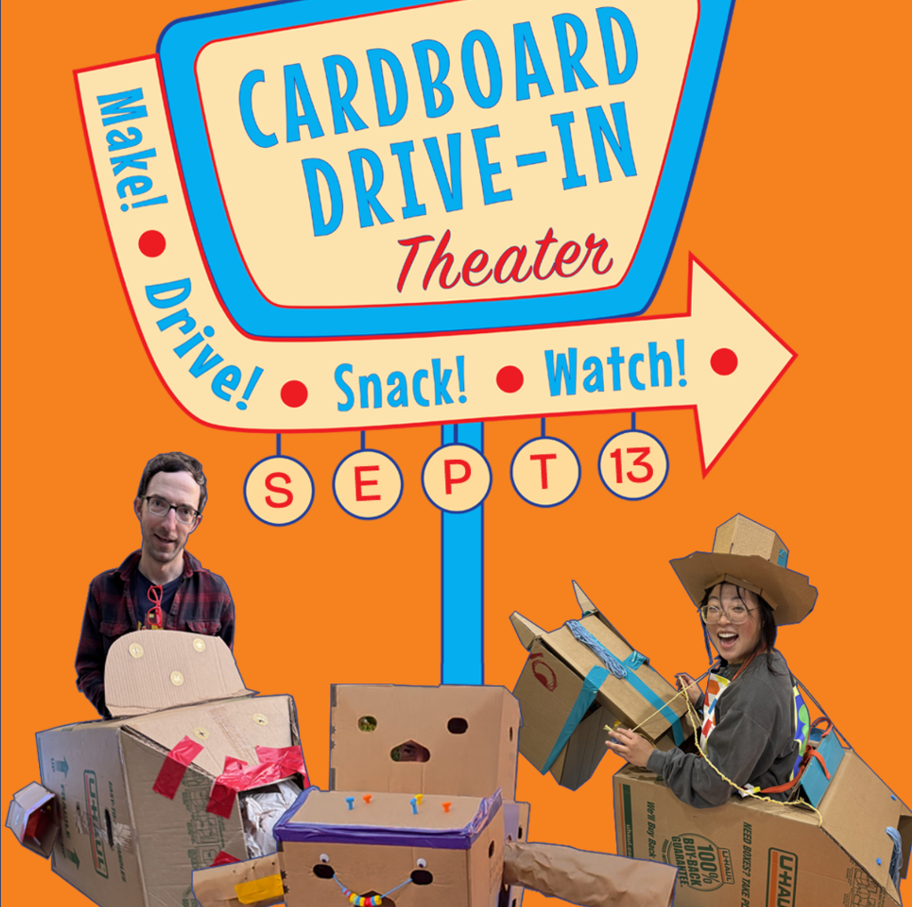 Cardboard Drive-In Theater!