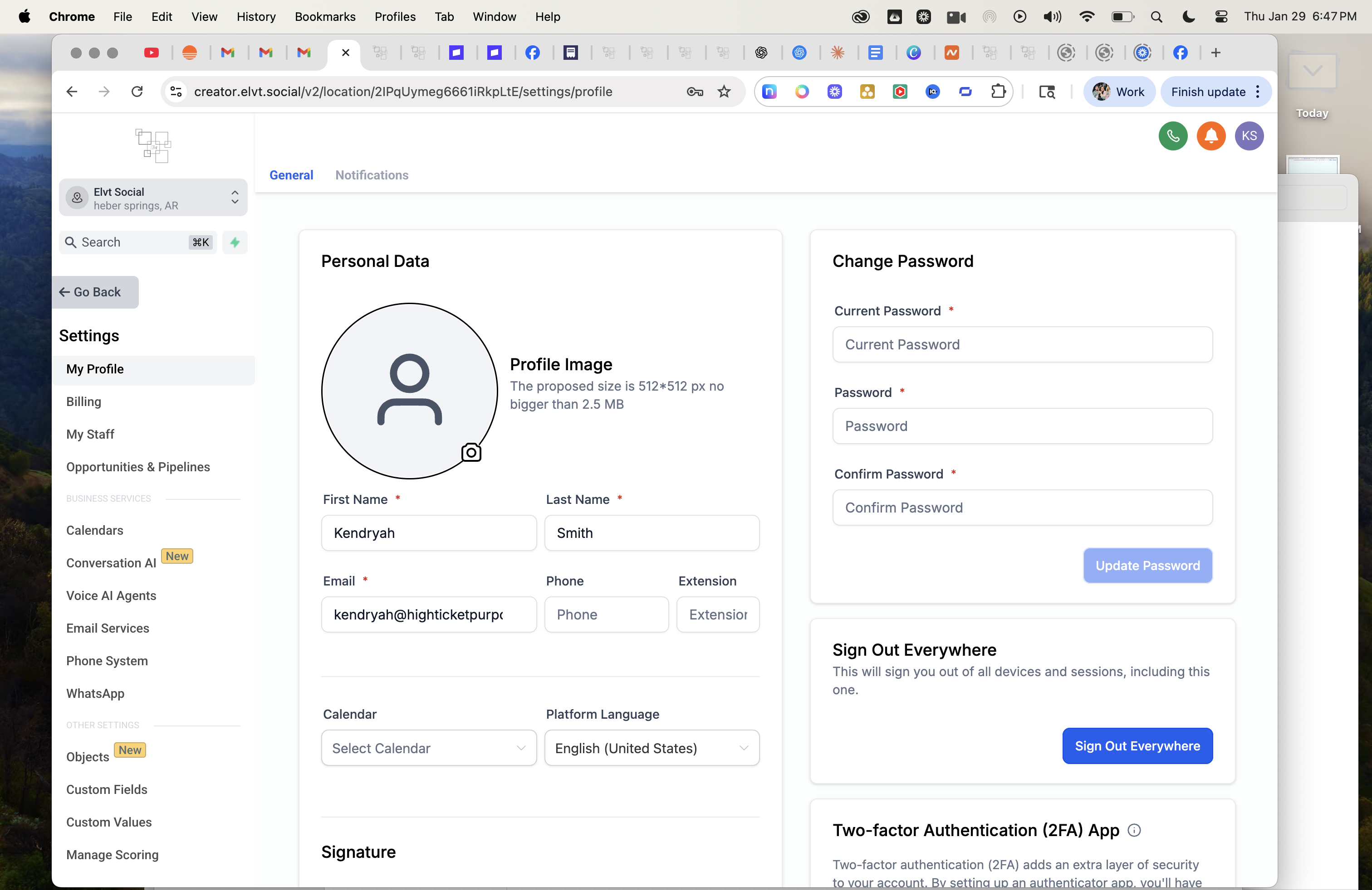 i.elvt.social template preview