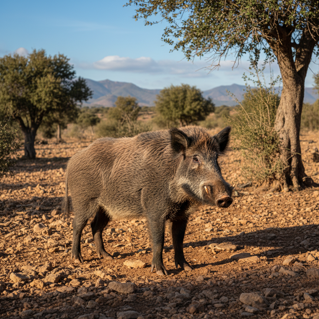 Barbary Wild Boar